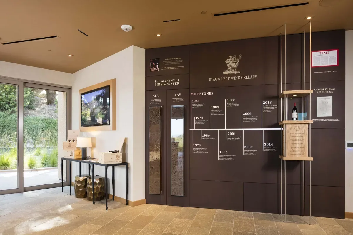 Stag’s Leap Wine Cellar- Visitors Center