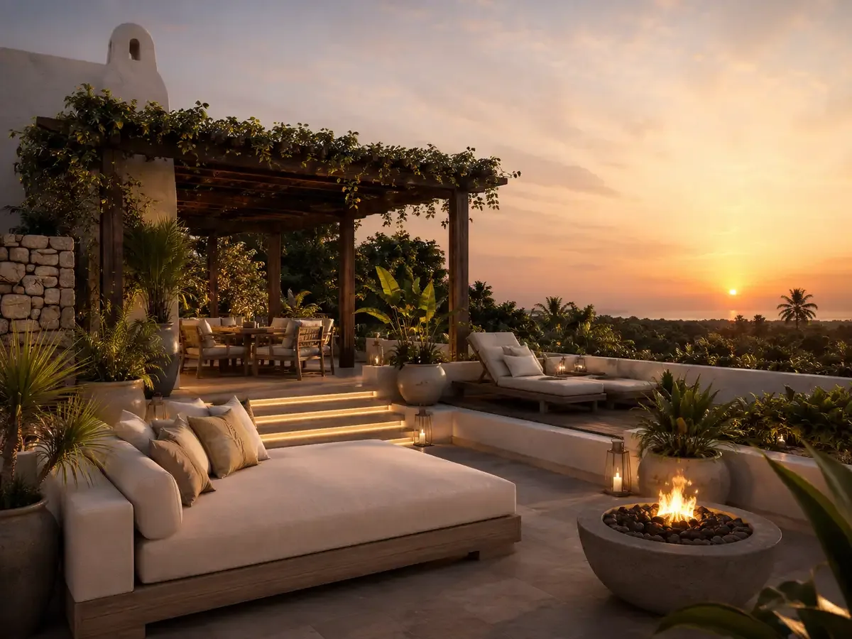 Zorba Villas complex in Goa India