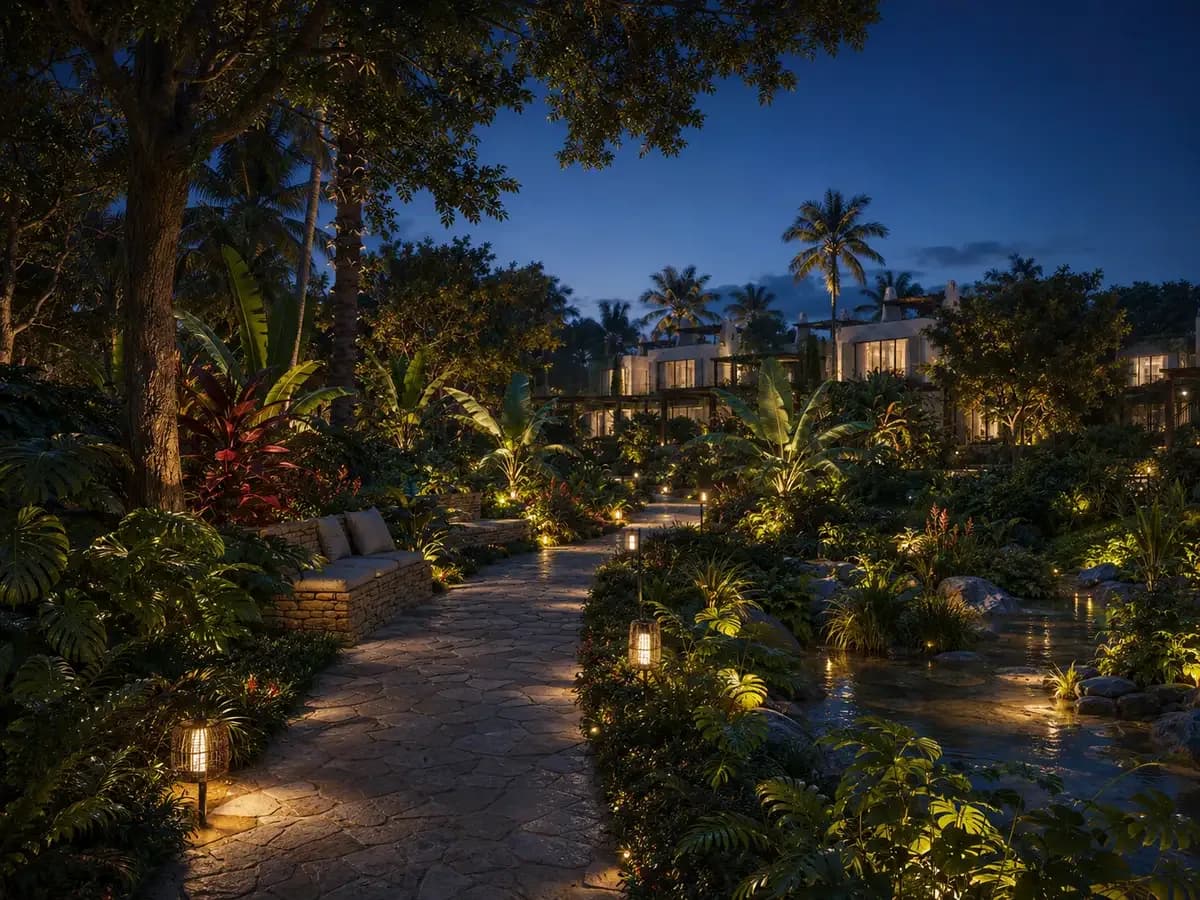Zorba Villas complex in Goa India