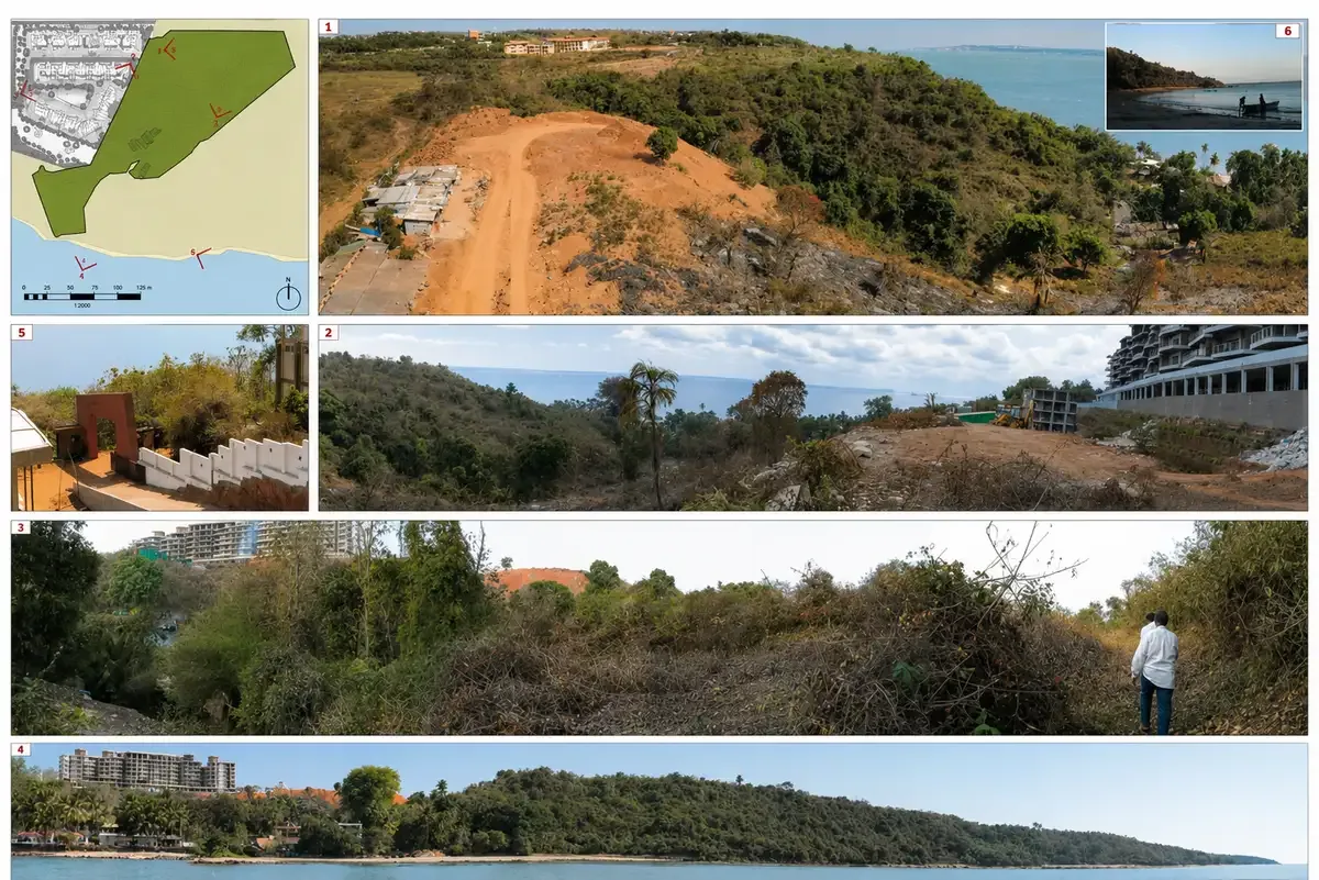 Zorba Villas complex in Goa India