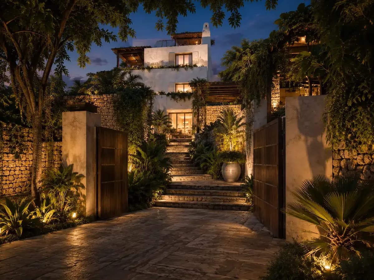 Zorba Villas complex in Goa India